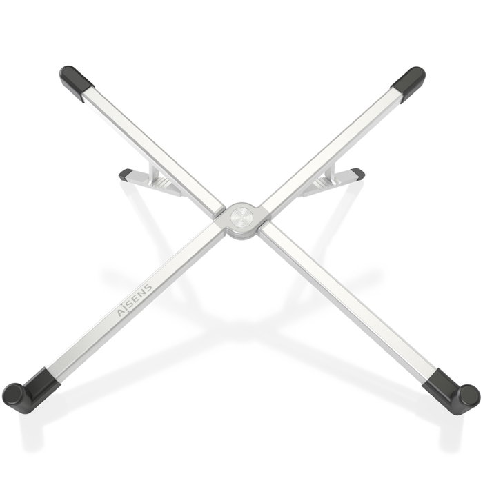 Aisens Soporte LPS4M-461 para Portátil o Tablet de hasta 15 pulgadas, Plata